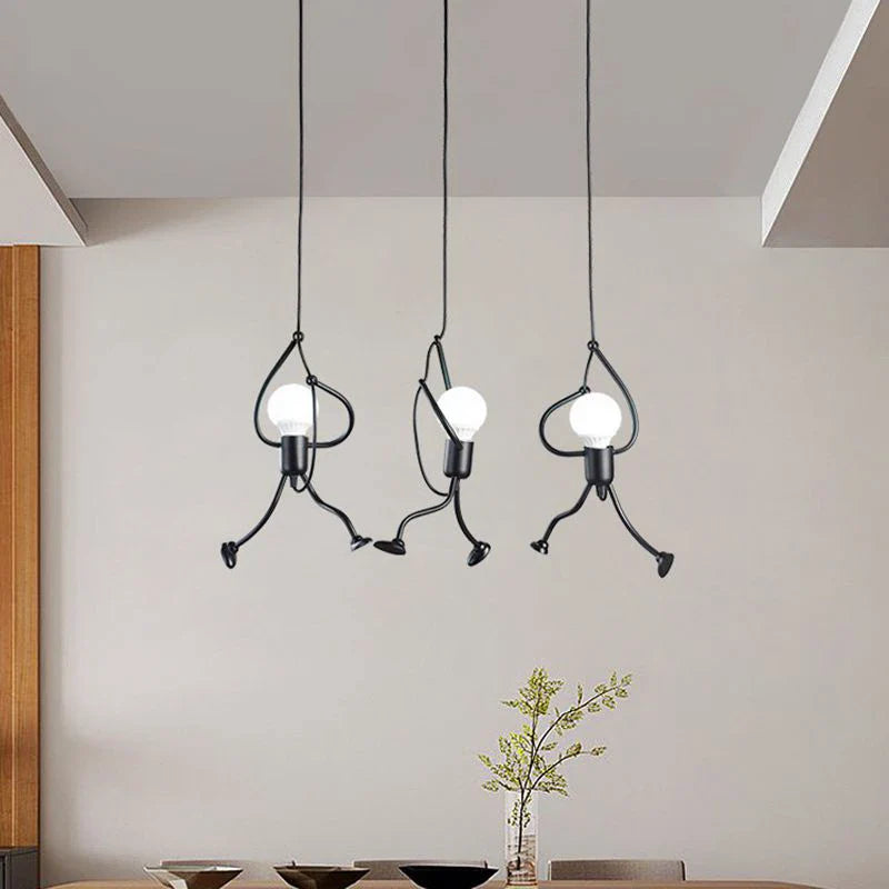 Rope Climber Ceiling Lights