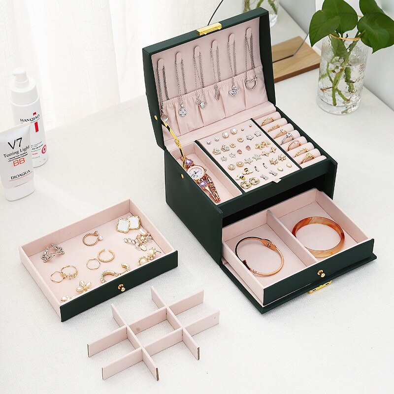 Elegant Jewelry Travel Organizer