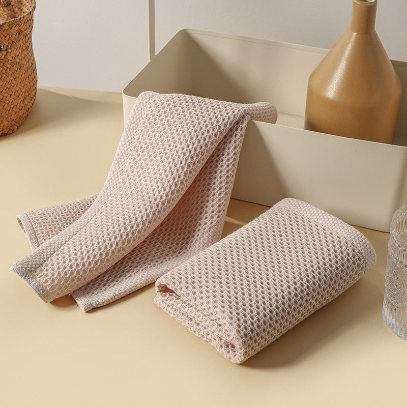 Honeycomb Cotton Dish Towels