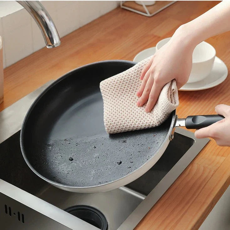 Honeycomb Cotton Dish Towels